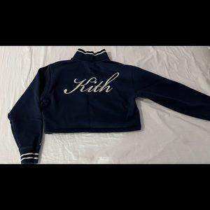 Women’s Kith half zip crew neck